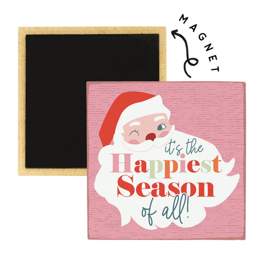 Happiest Season Santa Magnet