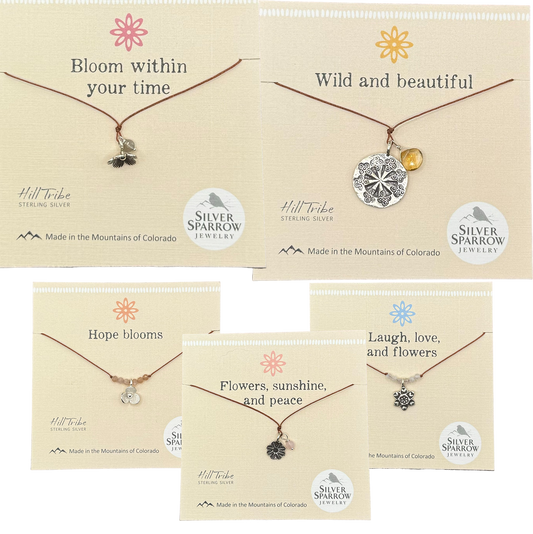 Hill Tribe Flower Necklaces