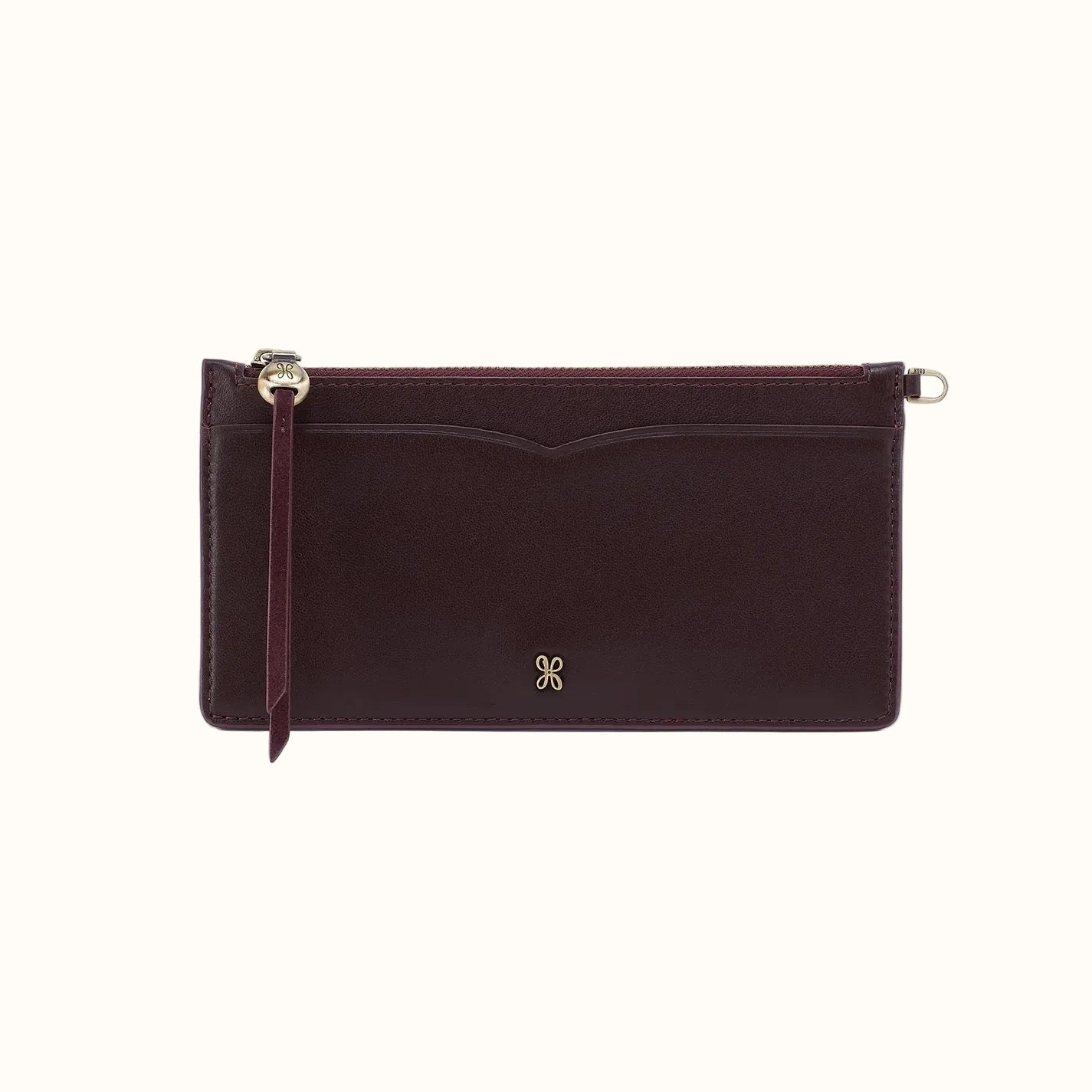 Hobo Carte Travel Wallet - Dark Cherry