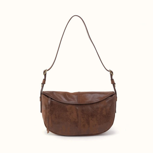 Hobo Contour Shoulder Crossbody Mocha