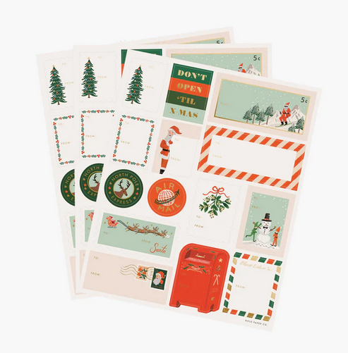 Holiday Gift Stickers