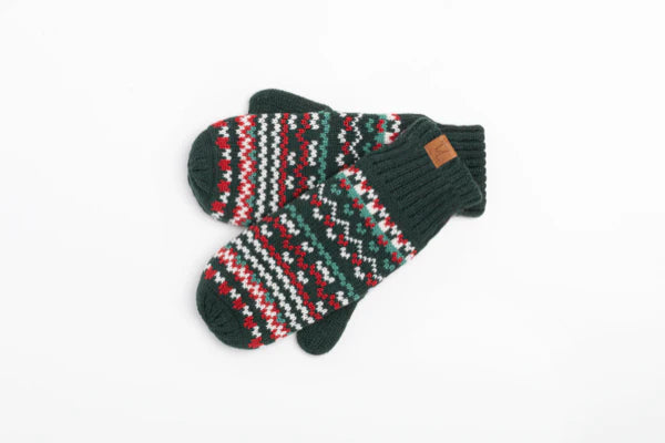 Holiday Knit Mittens