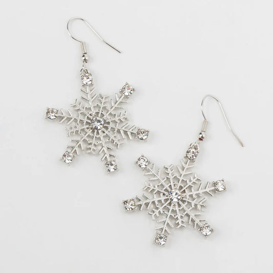 Holiday Snowflake Earrings