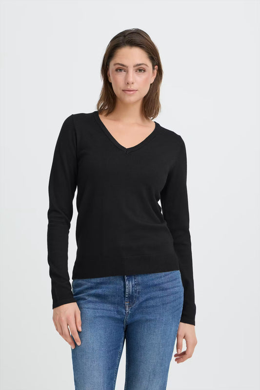 Ichi IHLULS V-Neck Pullover