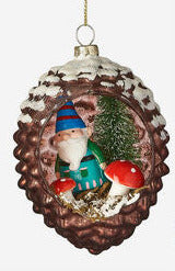 Gnome/Pinecone Ornament