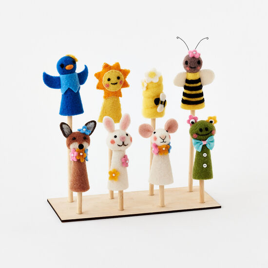 Spring Finger Puppets