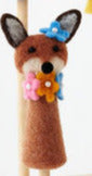 Spring Finger Puppets Fox