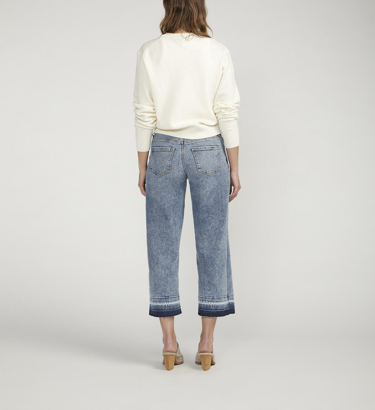 JAG Ava Mid Rise Wide Leg Jeans
