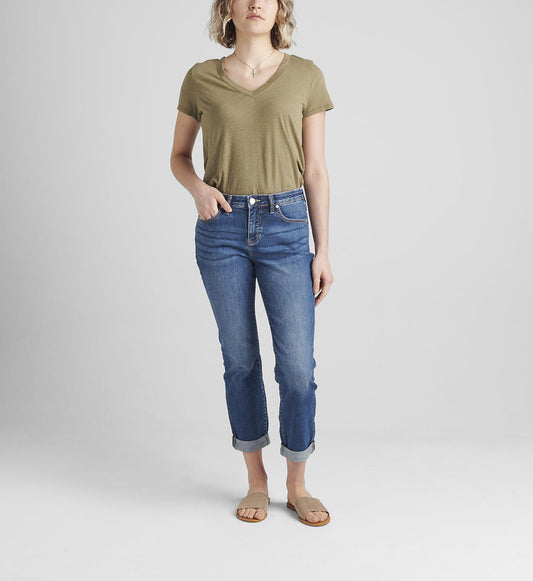 JAG Carter Mid Rise Girlfriend Jeans