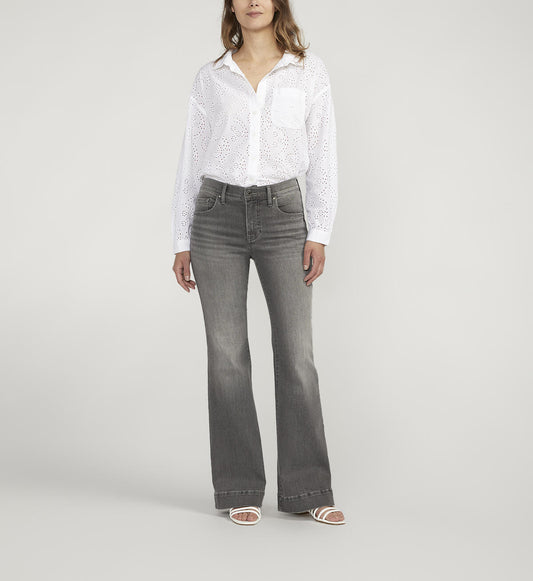 JAG Kait Mid Rise Flare Leg Jeans