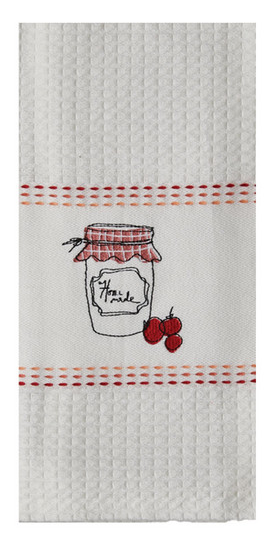 Jam Embroidered Dishtowel