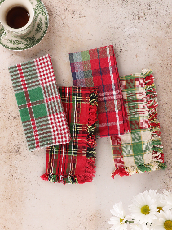 Joyful Mix Napkin Set of 4