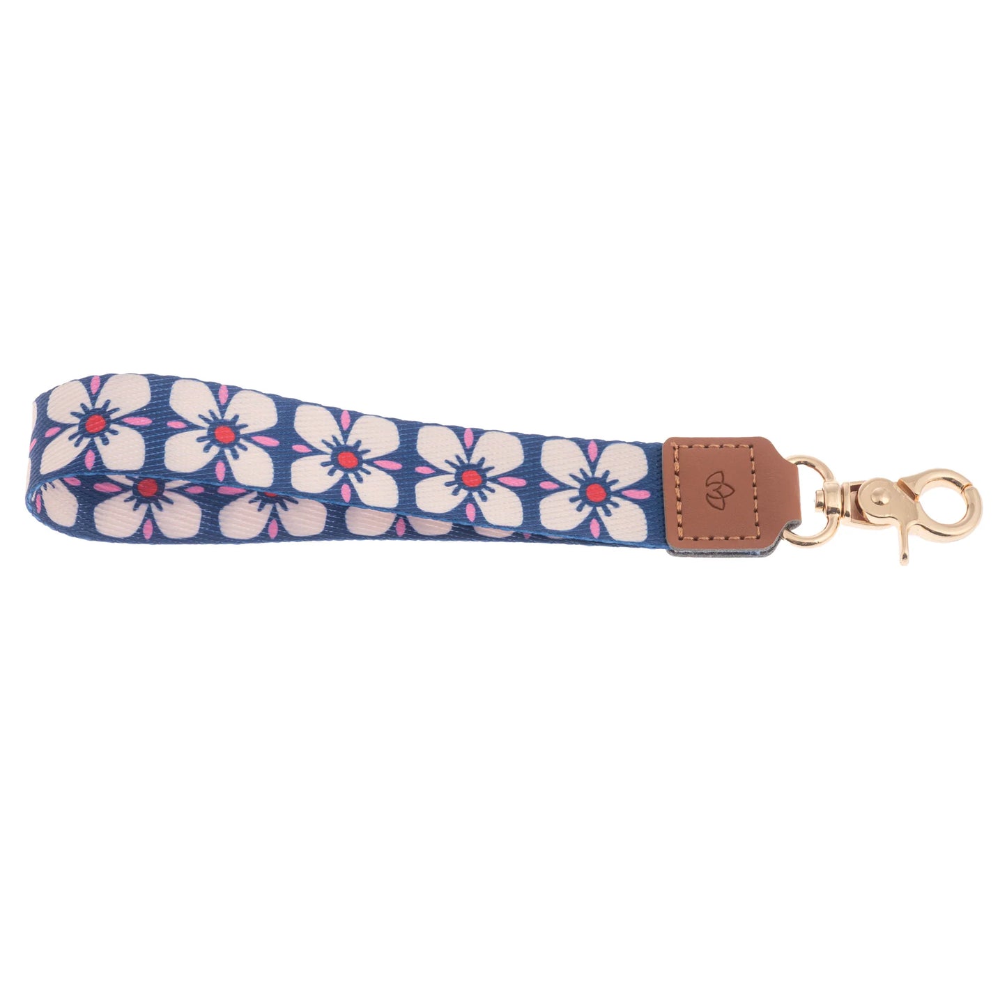 Karma Lanyard Keychain Retro Floral