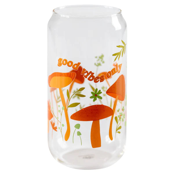 Good Vibes Only Beer Can Glasses
