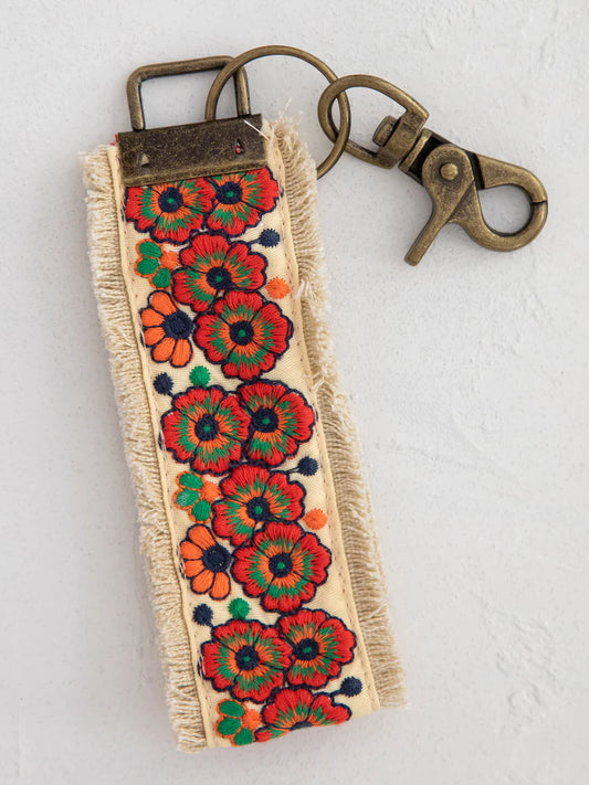 Embroidered Key Chain
