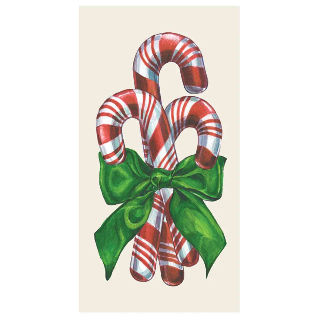 Candy Cane Guest Napkin