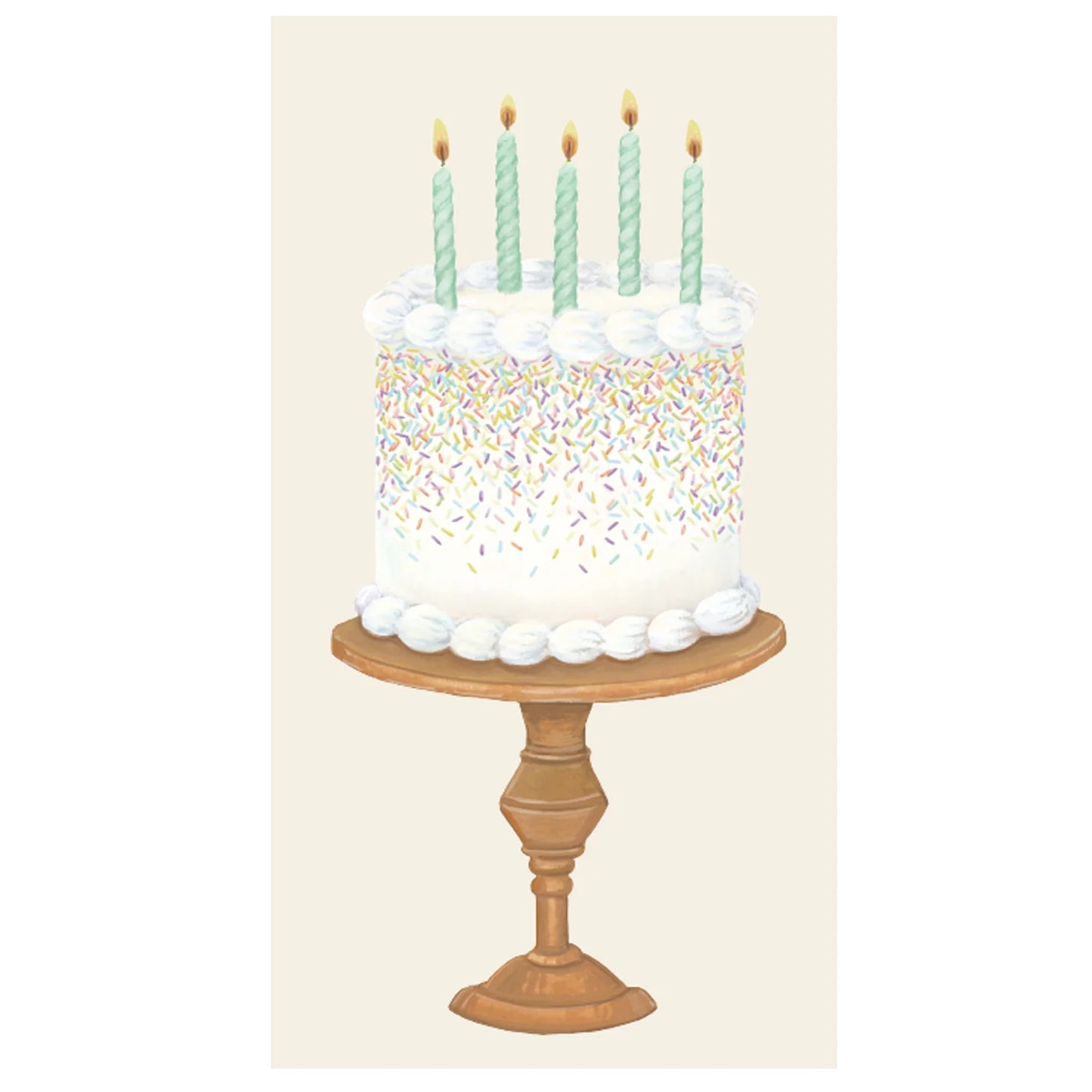 Birthday Cake Guest Napkin