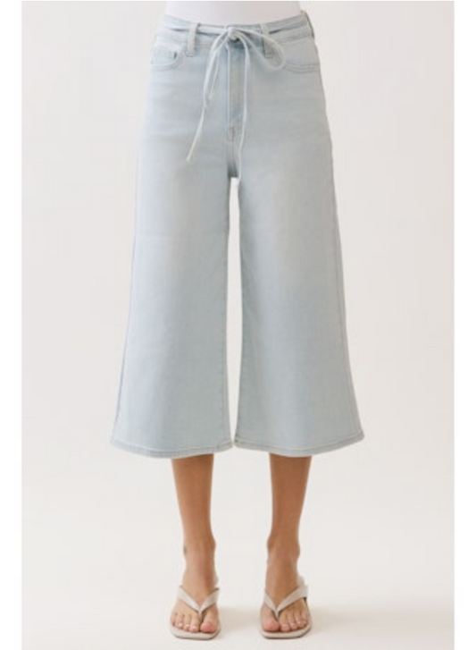 L.T.J. Gemma Gaucho Jeans With Tie Belt