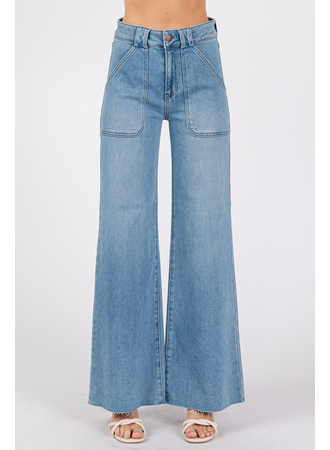 L.T.J. Jenna Extra Wide Leg Jeans