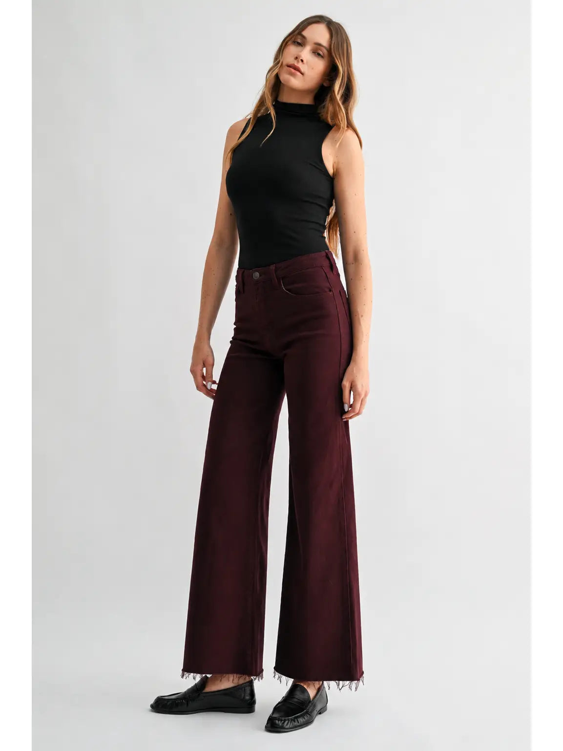 L.T.J. Paola A Line Wide Scissor Cut Jeans