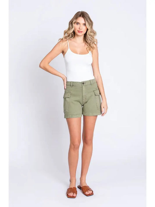 L.T.J. Square Pocket Twill Short