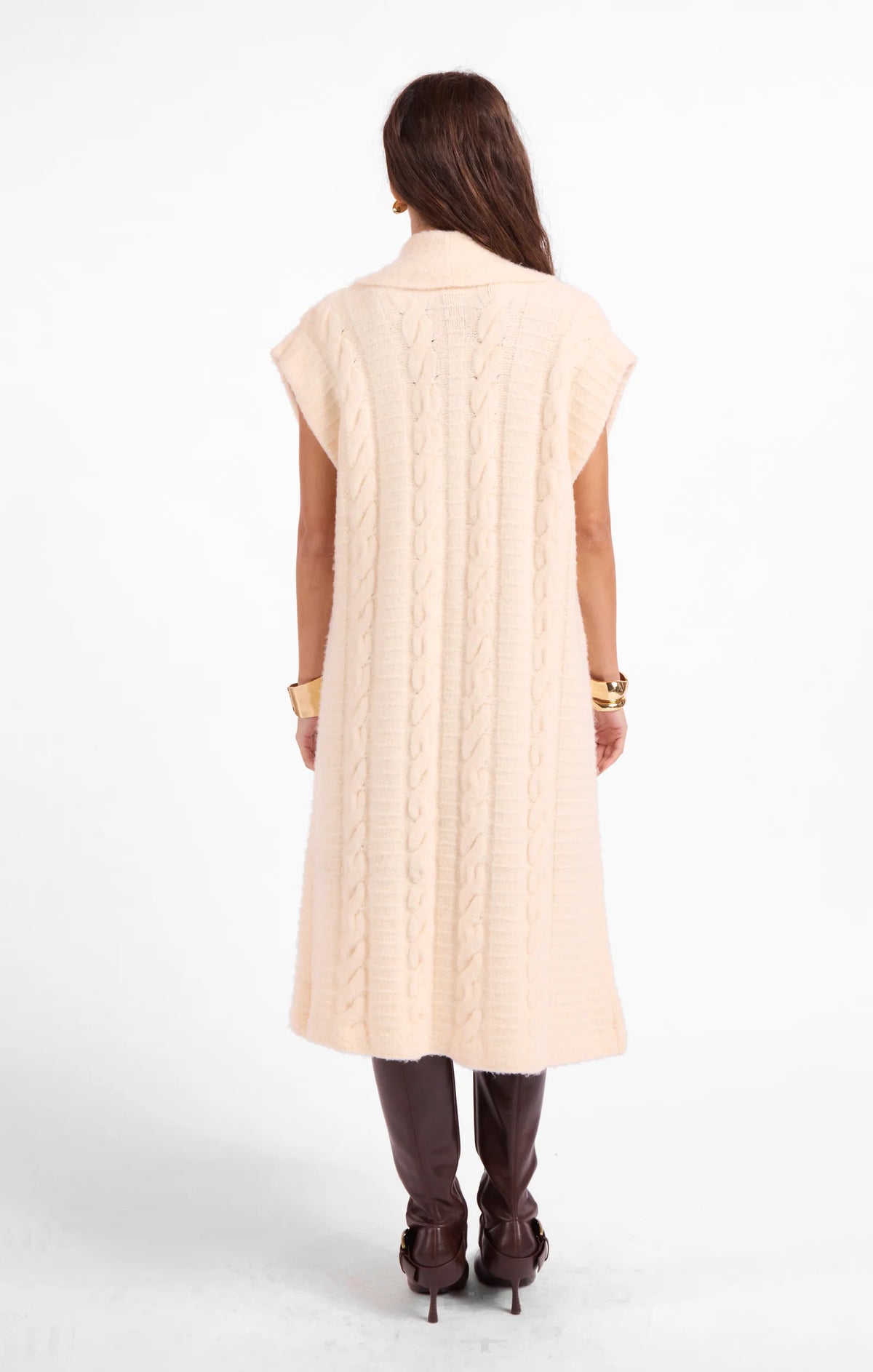 Sage The Label Camden Long Sweater Vest