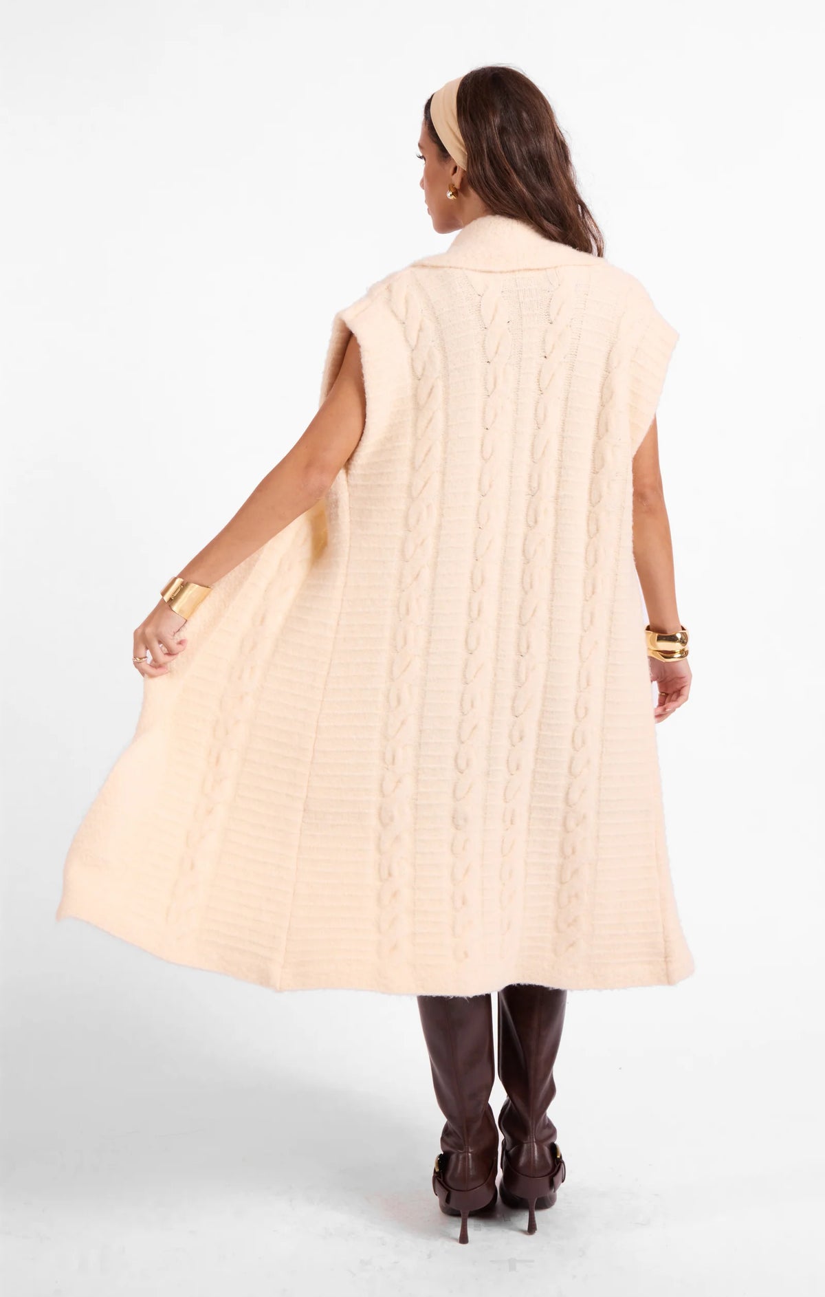 Sage The Label Camden Long Sweater Vest