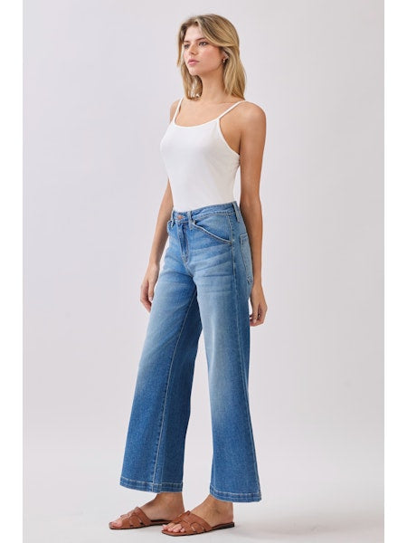 L.T.J. Genoa Slant Pocket Crop Jean