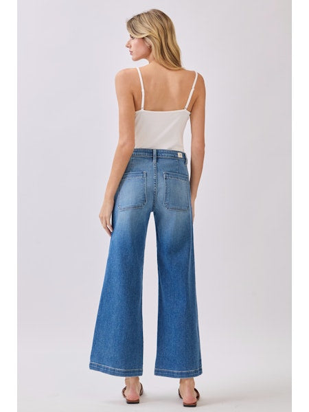 L.T.J. Genoa Slant Pocket Crop Jean