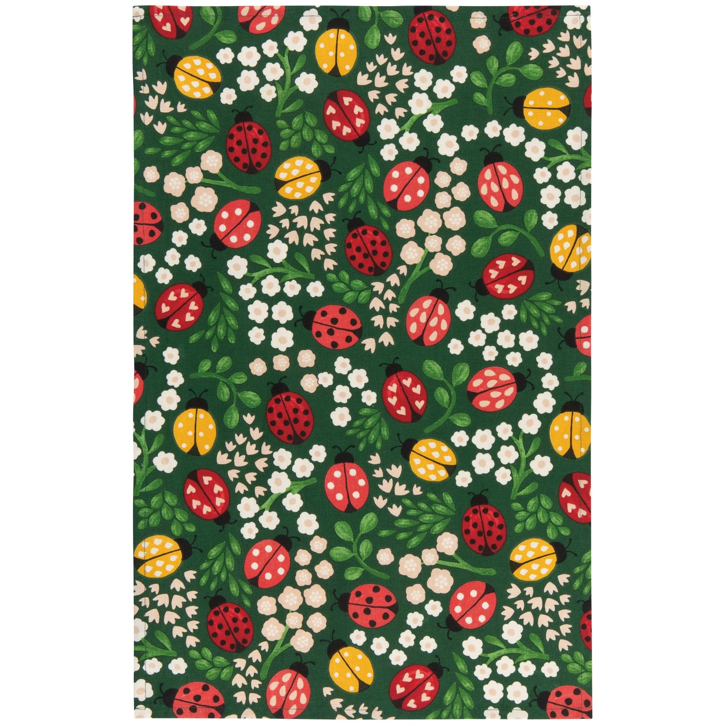 Ladybugs Dishtowel