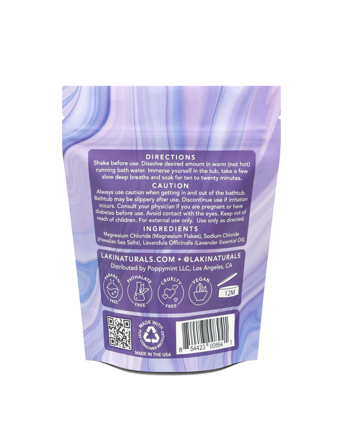 Lavender Magnesium Bath Soak