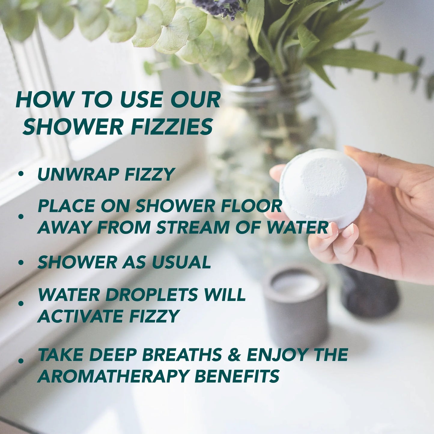 Eucalyptus Peppermint Shower Fizzies