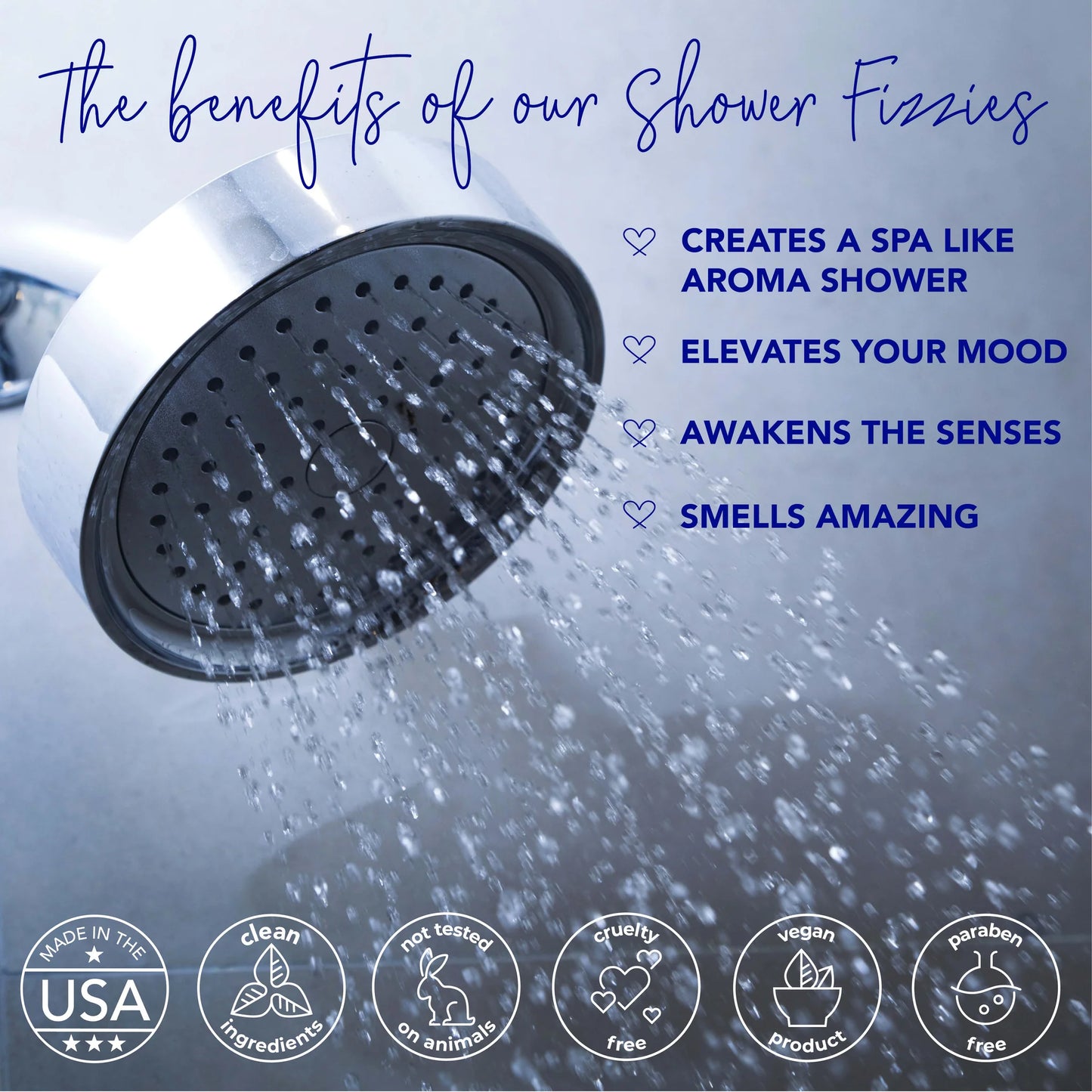 Lavender Shower Fizzies