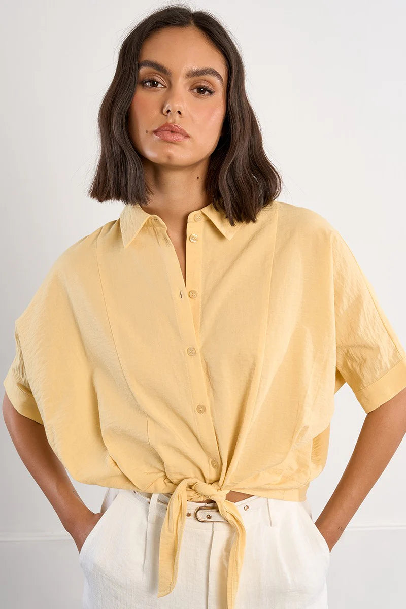 Lili Sidonio Knotted Blouse
