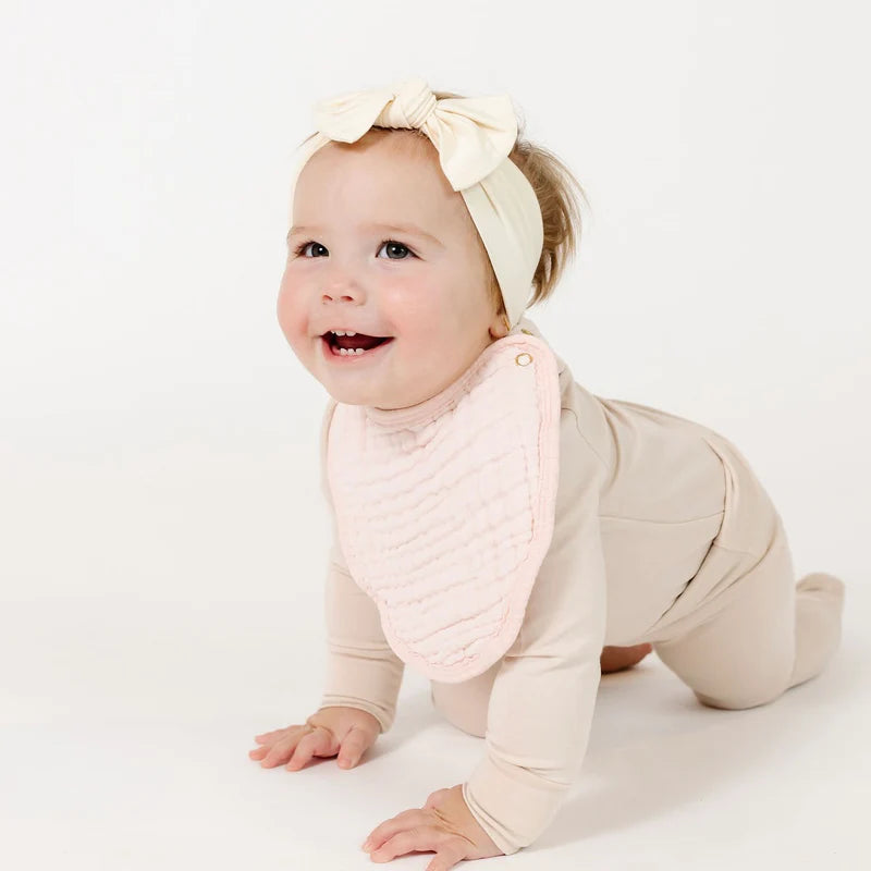 Lou Lou Cloud Muslin Bib 2 Pack