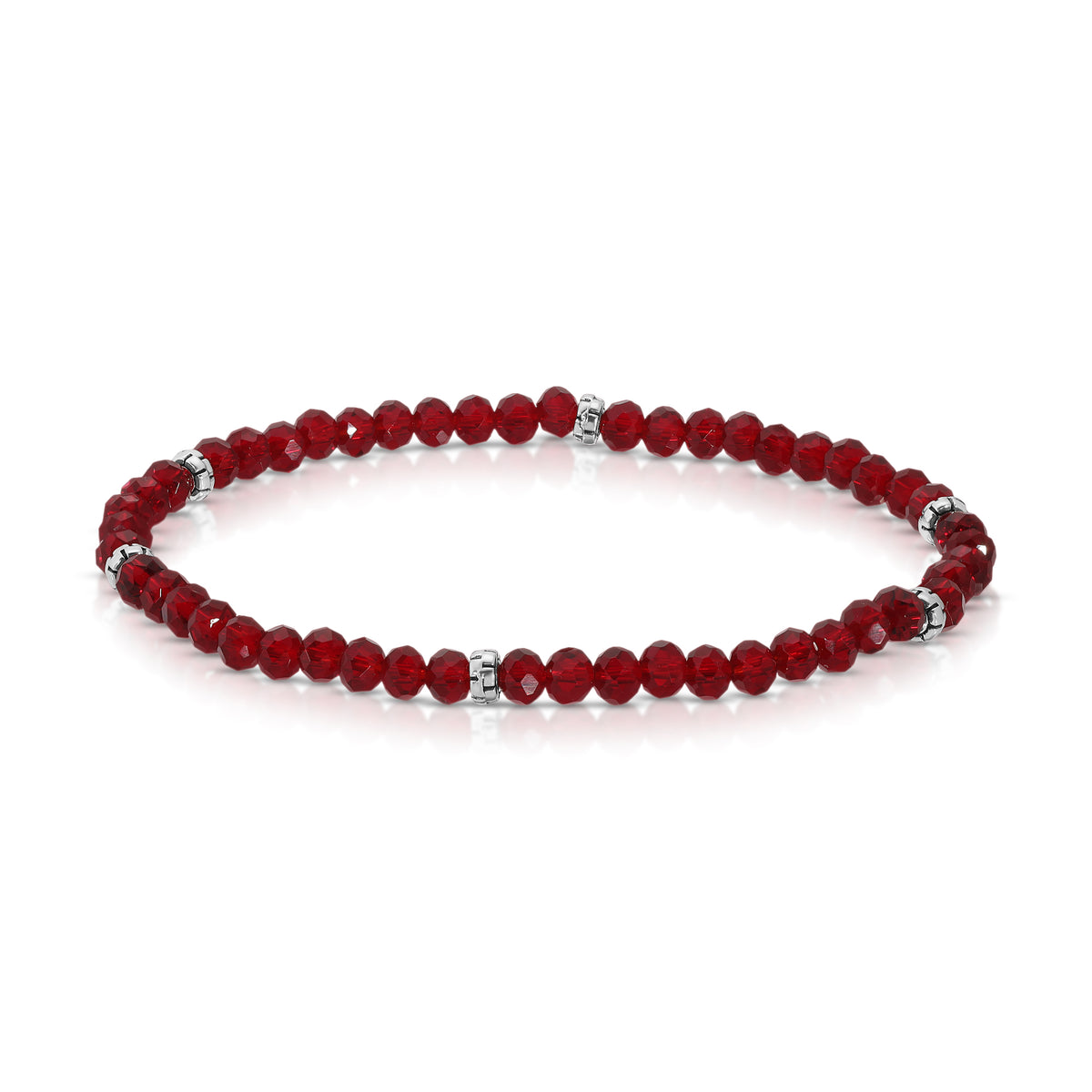 Mini-Crystal Stretch Bracelet