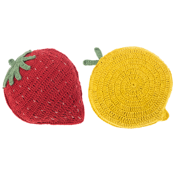 Crochet Fruit Pillows
