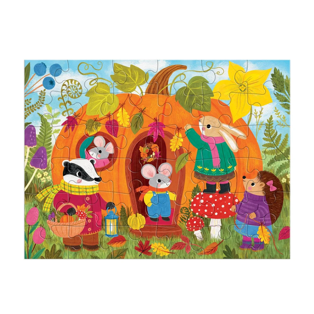 Pumpkin House 36 Piece Puzzle To Go