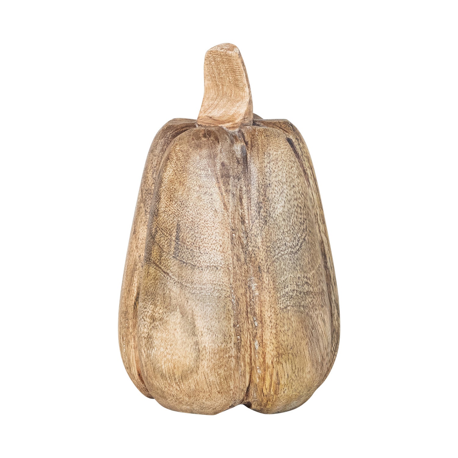 Mango Wood Pumpkin With Stained Finish