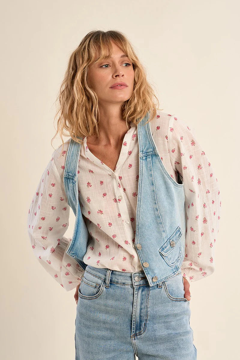 Molly Bracken Denim Vest
