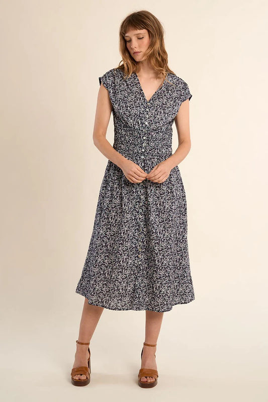Molly Bracken Floral Midi Dress