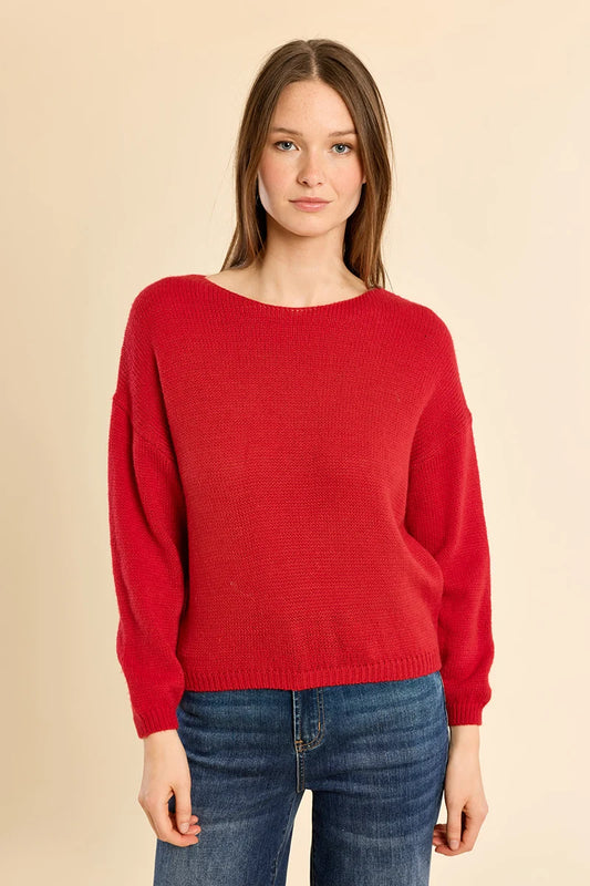 Molly Bracken Plain Knit Sweater