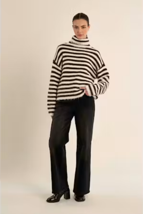 Molly Bracken Striped Knitted Sweater
