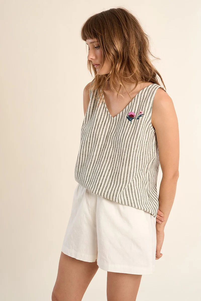 Molly Bracken Woven Top