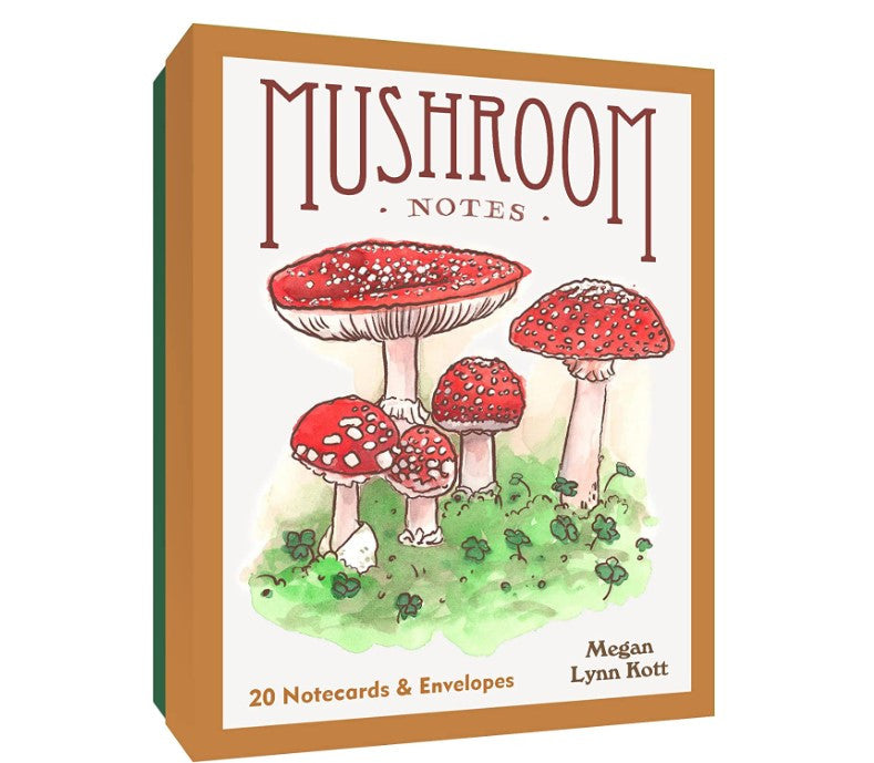 Mushroom Notecards- Set of 20