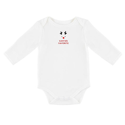 Long Sleeve Snapshirt - Santa's Favorite