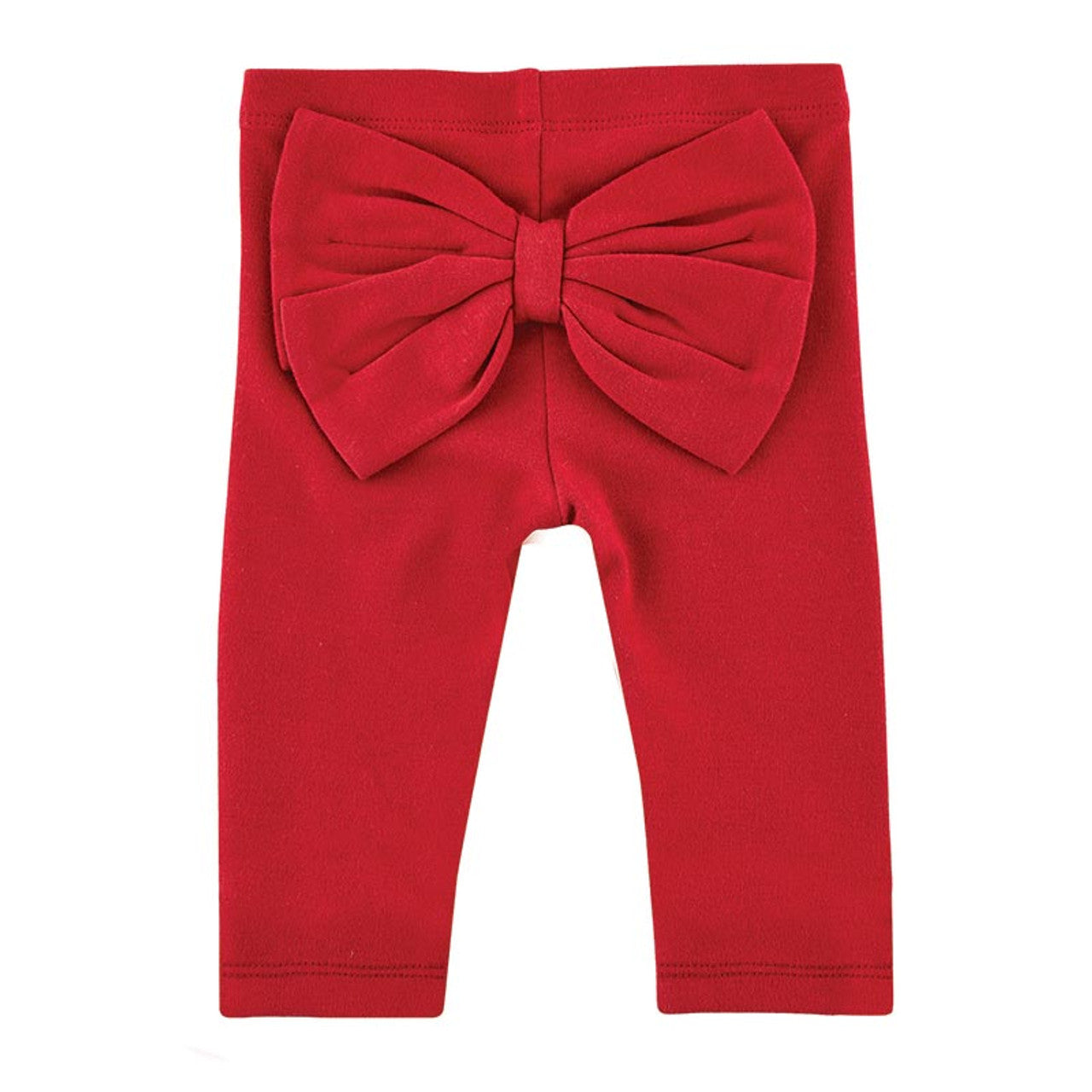 Red Bow Leggings