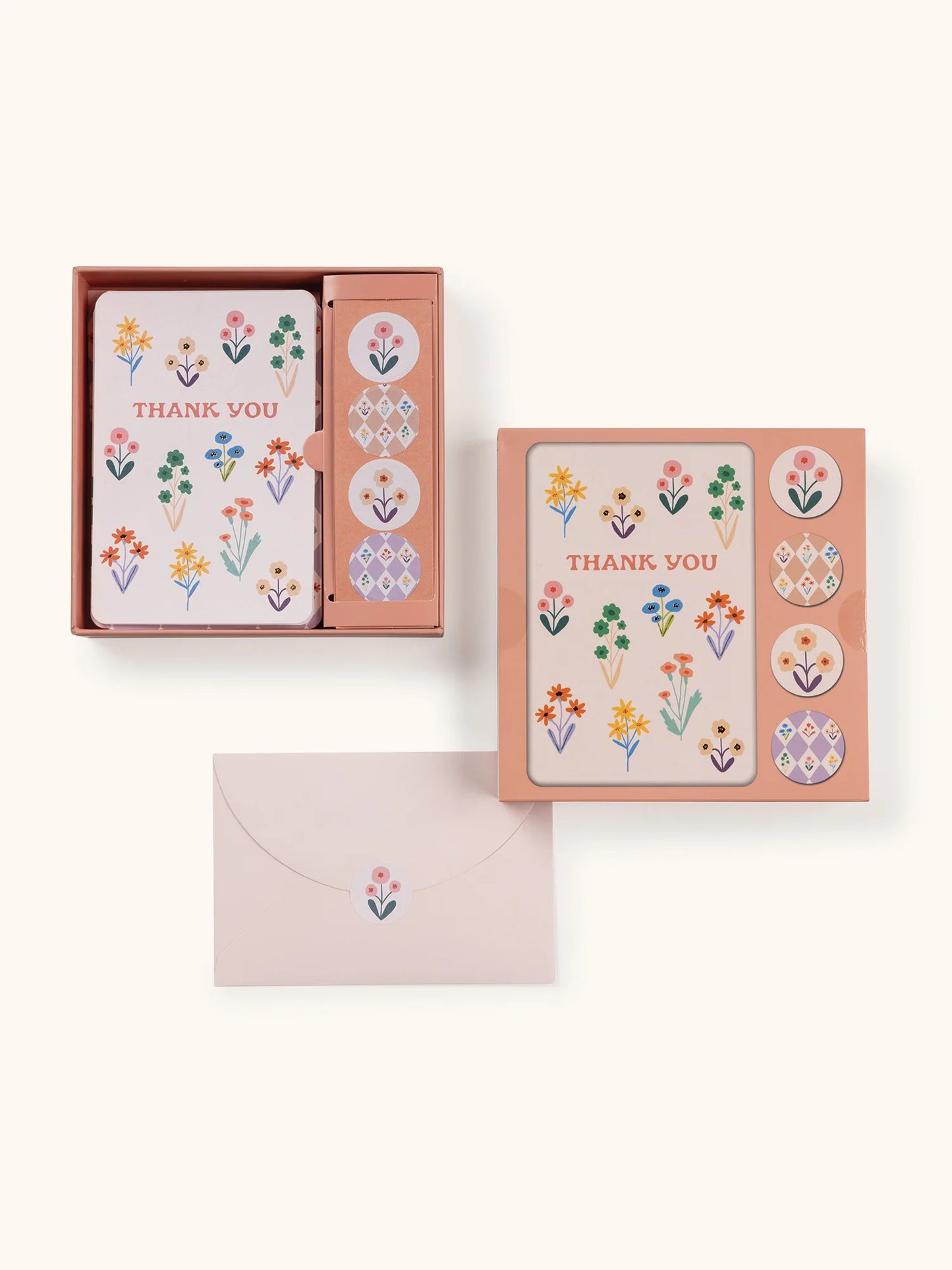 Meadow Lane Assorted Note Card Set with Stickers