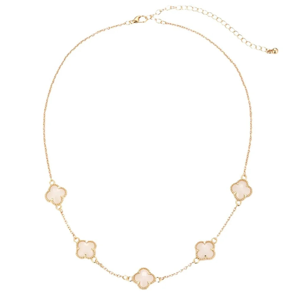 Athena Designs Clover All Around Necklace