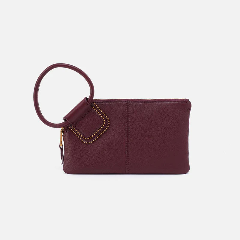 Hobo Sable Wristlet Mulberry Glaze